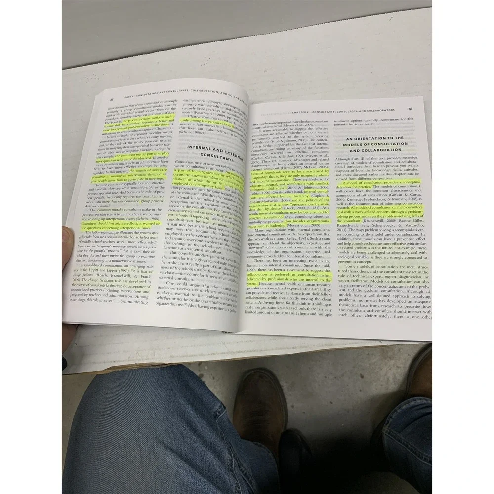 Psychological Consultation and Collaboration in School & Community Settings, IE